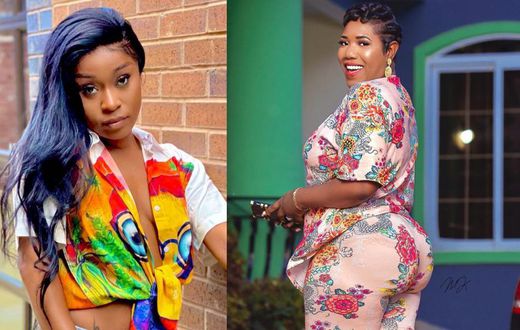 Efia Odo and Victoria Lebene