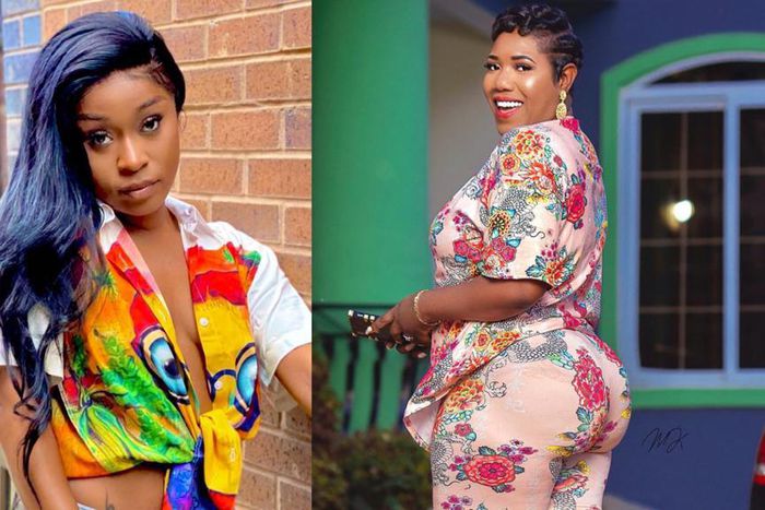 Efia Odo and Victoria Lebene