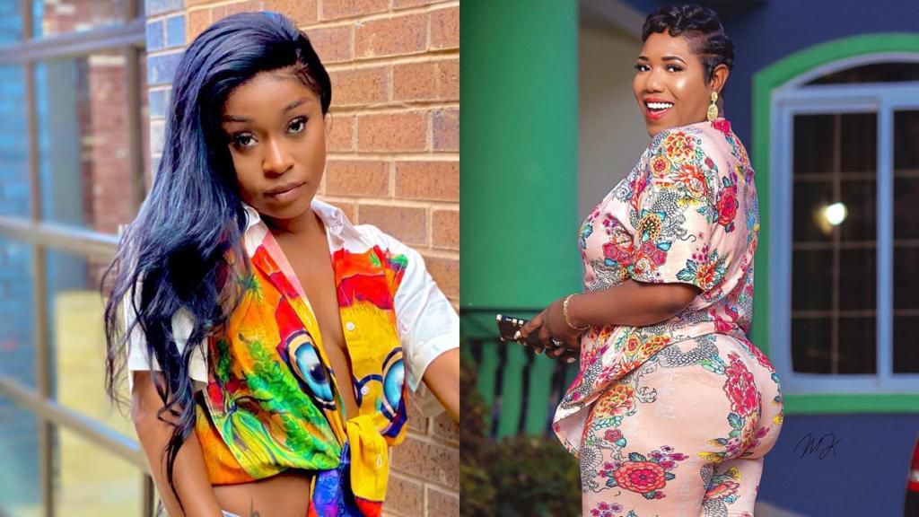 Efia Odo and Victoria Lebene