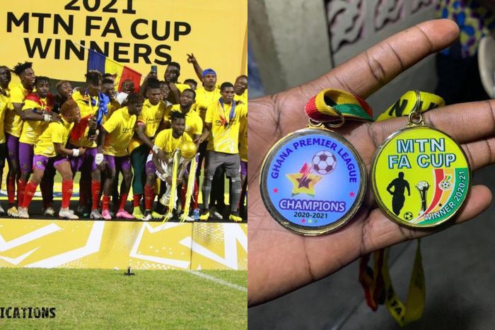 ‘They gave us key holders as medals’ – Ghanaians react to Hearts’ league and FA Cup medals