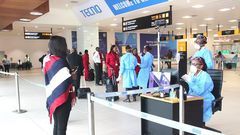 Airlines that bring unvaccinated persons into Ghana will be surcharged $3,500 per passenger