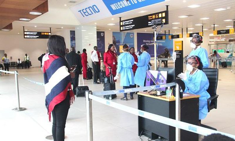 Airlines that bring unvaccinated persons into Ghana will be surcharged $3,500 per passenger