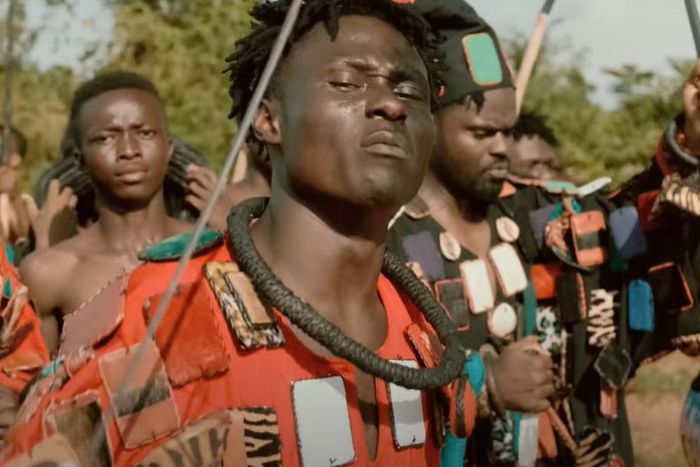 Jay Bahd in Y3 Y3 Dom music video