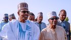 President Muhammadu Buhari and Guinean President Alpha Conde  in Daura [Twitter/@BashirAhmaad]