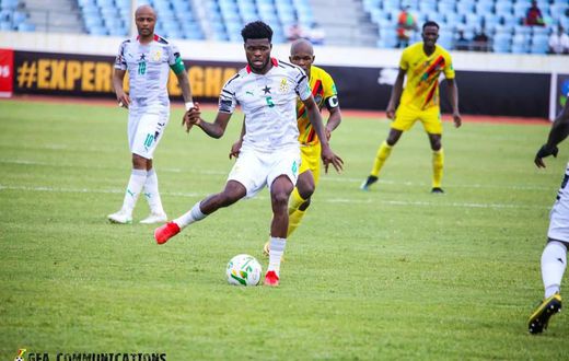Video: See Thomas Partey’s free-kick that secured victory for Ghana against Zimbabwe