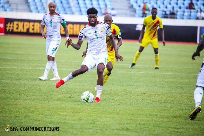 Video: See Thomas Partey’s free-kick that secured victory for Ghana against Zimbabwe