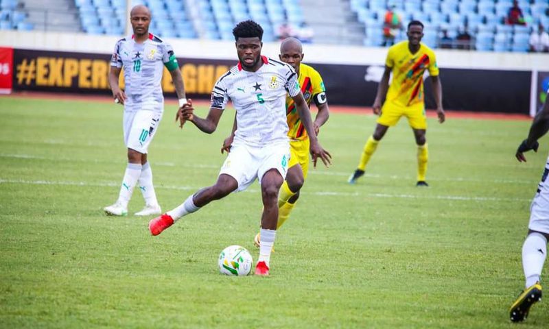 Video: See Thomas Partey’s free-kick that secured victory for Ghana against Zimbabwe