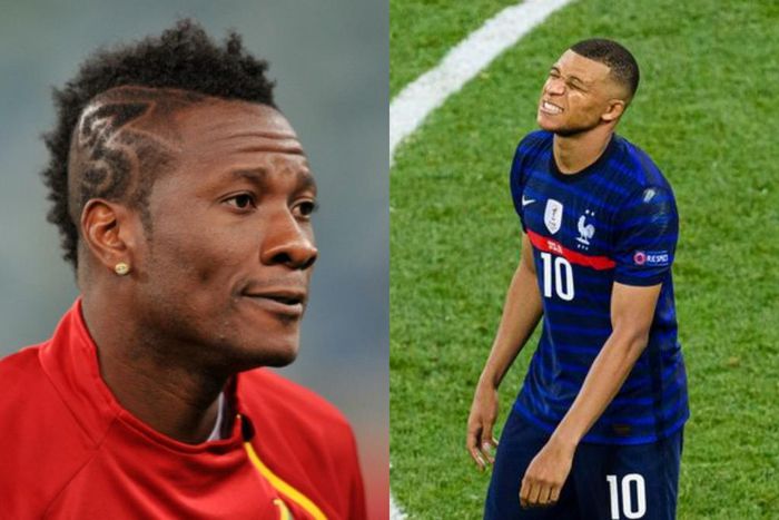 Asamoah Gyan deletes tweet after backlash from his reaction to Mbappe’s penalty miss