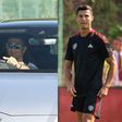 Cristiano Ronaldo shows up for Manchester United training in his £170,000 Lamborghini
