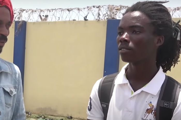 Tyrone Marghuy and dad