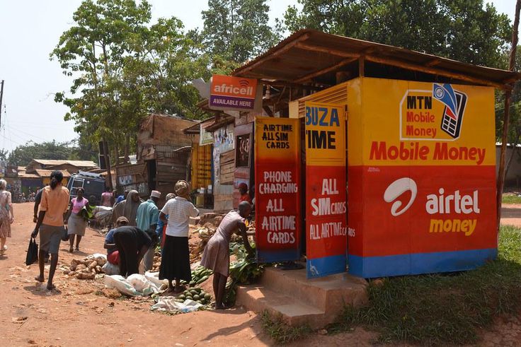 MTN and Airtel Money mobile money agent on the edge of Kampala, Uganda (Flickr)