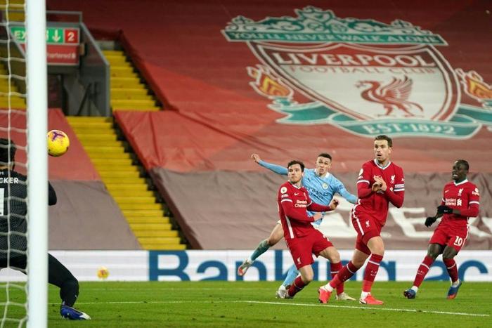Premier League leaders Liverpool face Manchester City at Anfield on Sunday