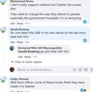 Social media users praise soldier for beating up 2 nurses & breaking one’s leg