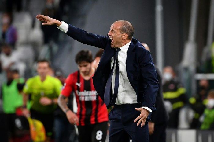Massimiliano Allegri was livid at his Juventus team's draw with AC Milan on Sunday
