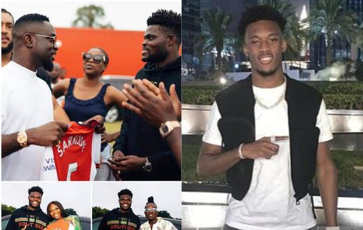 Video: Partey, Hudson-Odoi show love to Ghanaian artistes at ‘Ghana Party in the Park’