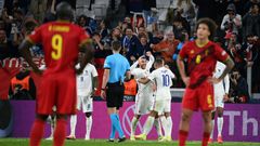France defender Theo Hernandez scored a dramatic winner in the Nations League semi-final against Belgium