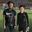 Jindo Morishita: Ebusua Dwarfs’ Japanese striker trains with Sulley Muntari