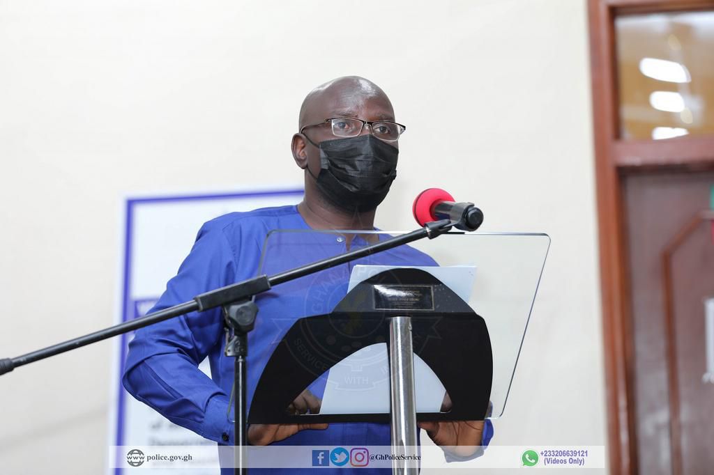 Socrate Safo at the meeting with the IGP