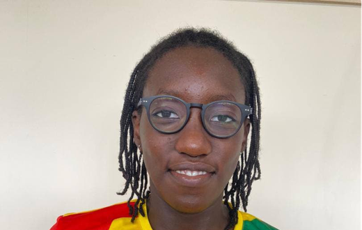 Unilez Takyi, Ghana’s representative for the 50m freestyle swim event at the 2020 Tokyo Olympics.