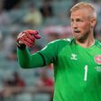 Denmark goalkeeper Kasper Schmeichel