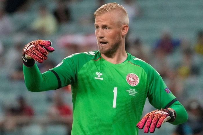 Denmark goalkeeper Kasper Schmeichel