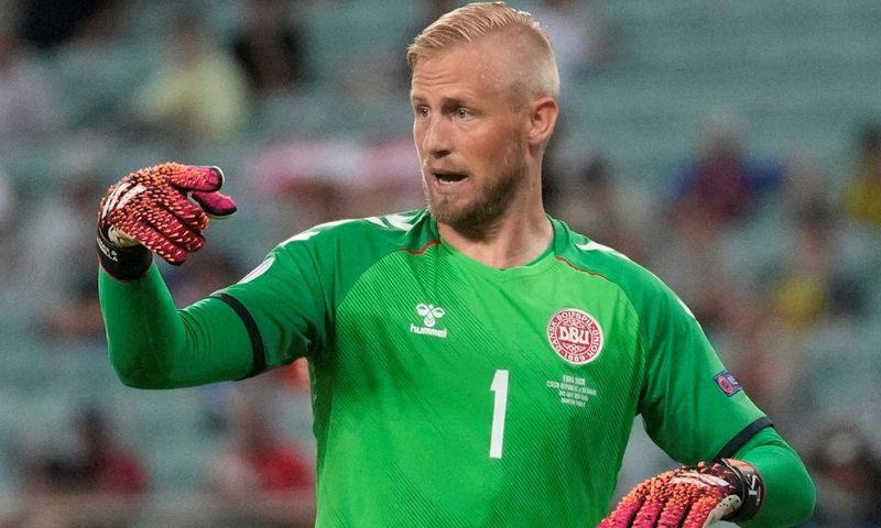 Denmark goalkeeper Kasper Schmeichel