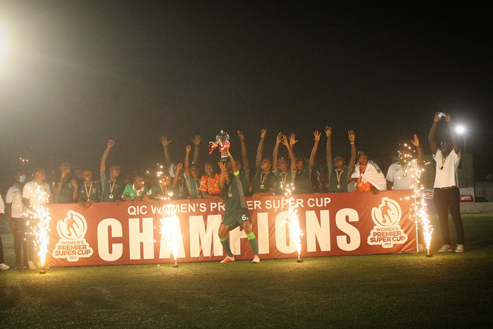 Hasaacas Ladies complete domestic treble after beating Lady Strikers clinch the Women’s Super Cup