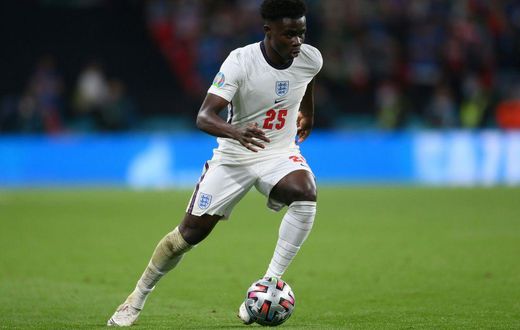 England midfielder Bukayo Saka