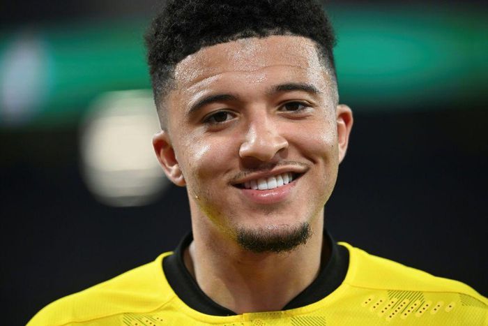 On his way to Old Trafford -- England winger Jadon Sancho has joined Manchester United from Borussia Dortmund in a five-year deal