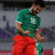 Aguirre celebrates after scoring Mexico's fourth goal