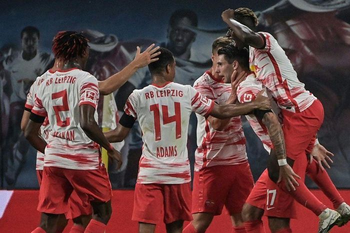 Dominik Szoboszlai scored twice as RB Leipzig cruised to victory over Stuttgart on Friday