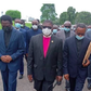 The Christian clerics marching to parliament