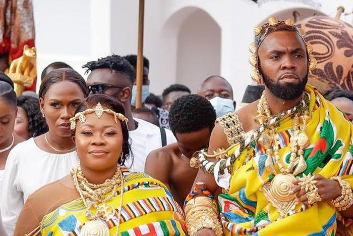 Rev Obofour with wife