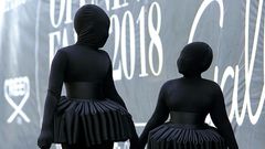Daughters of Nana Akua Addo shows up in Ninja style for Glitz Fashion Week (PHOTOS)