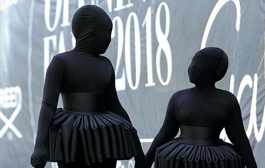 Daughters of Nana Akua Addo shows up in Ninja style for Glitz Fashion Week (PHOTOS)
