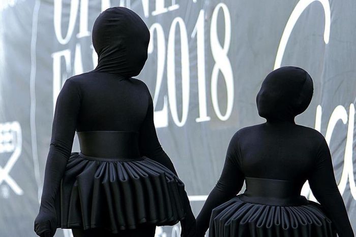 Daughters of Nana Akua Addo shows up in Ninja style for Glitz Fashion Week (PHOTOS)