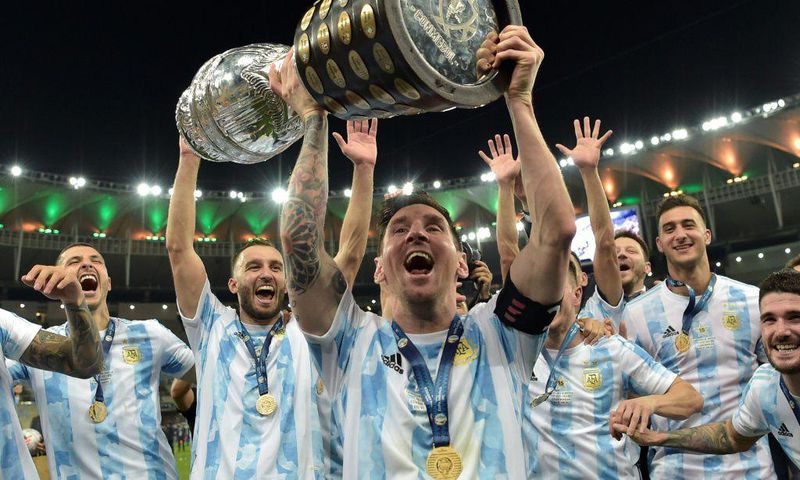 Lionel Messi captained Argentina to victory in the Copa America in July