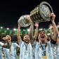 Lionel Messi captained Argentina to victory in the Copa America in July
