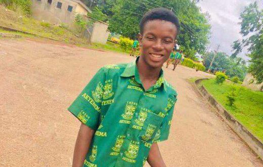 SHS student Edward Duut