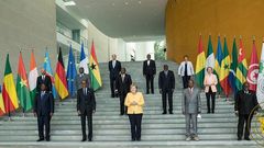 African leaders at G20 Compact
