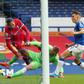 Virgil van Dijk (left)will face Everton for the first time since suffering cruciate ligament damage at Goodison Park 13 months ago