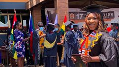 Victoria Lebene bags Bachelor's degree