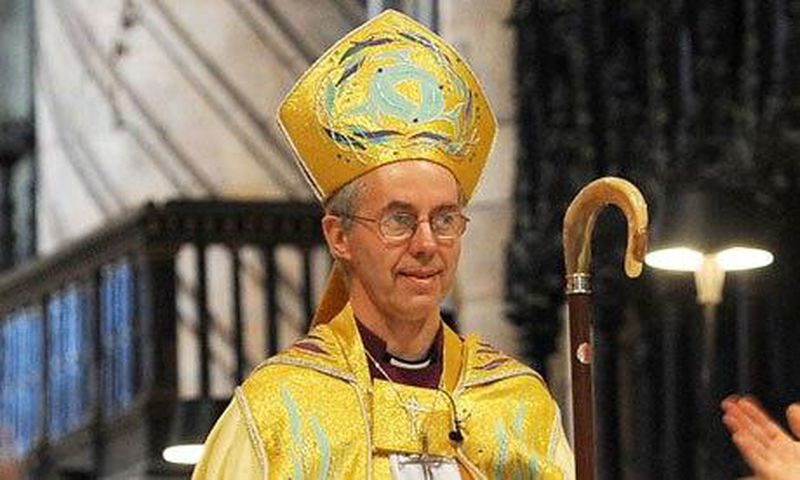 Archbishop of Canterbury, Justin Welby expressed "deep concern about the stress for the Anglican Communion" by changing "the definition of marriage in the canons so that any reference to marriage as between a man and a woman is removed."