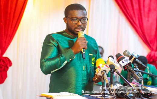 Nana Yaw Amponsah: Kotoko CEO wins appeal against 5-year ban from football