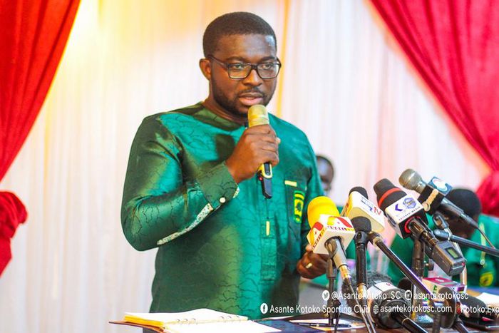Nana Yaw Amponsah: Kotoko CEO wins appeal against 5-year ban from football