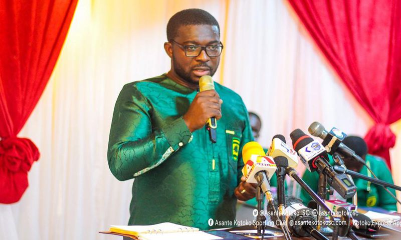 Nana Yaw Amponsah: Kotoko CEO wins appeal against 5-year ban from football