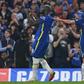 Romelu Lukaku (L) scored his first Champions League goal for Chelsea