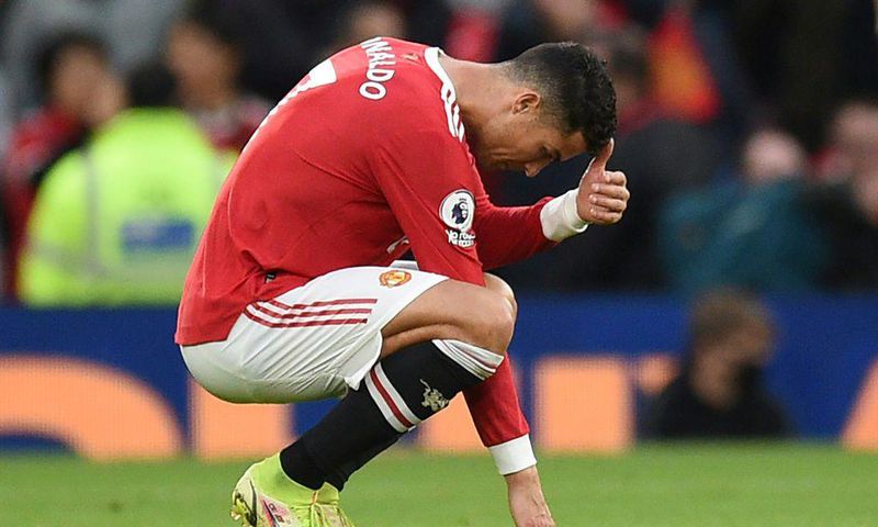 Manchester United trailed 4-0 at half-time in a Premier League game for the first time against Liverpool on Sunday