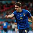 Italy's Federico Chiesa celebrates his goal against Austria in the Euro 2020 last-16 match at Wembley