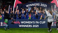 Chelsea's women completed a treble for the 2020/21 season after lifting the FA Cup